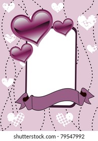 romantic concept illustration for love