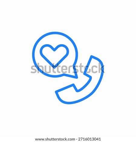 romantic conversation icon sign vector