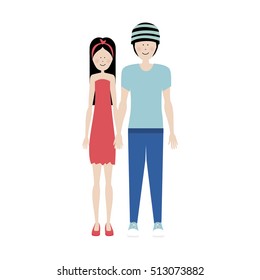 romantic couple icon image 