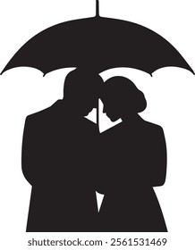 Romantic couple silhouette vector art showing love and connection with timeless poses like hugging and kissing perfect for Valentines Day designs romantic decorations and love themed creative projects
