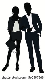 Romantic couples silhouettes