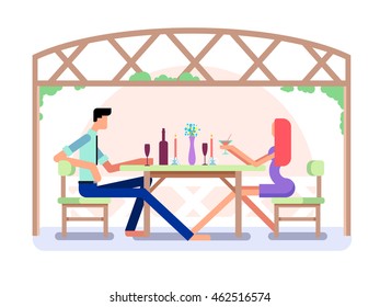 Romantic date design