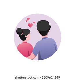 Romantic Valentine’s Day Icon Set for Lovers