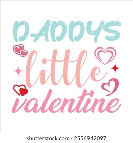 A romantic Valentine’s Day T-shirt design with heart-shaped patterns, roses, and playful Cupid arrows. Featuring a sweet message like "Be Mine" or "Love Forever" in elegant script fonts, complemented 