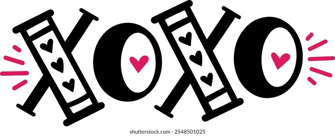 Un romántico Vector de San Valentín con corazones, rosas y flechas de cupido en suaves tonos rosados, rojos y blancos. Perfecto para tarjetas, invitaciones, redes sociales o impresiones.