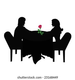 romantic dinner