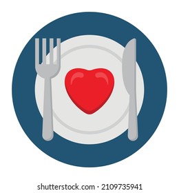 Romantic  dinner vector icon  Which Can Easily Modify Or Edit 

