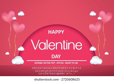 Una romántica tipografía diseñada para proyectos temáticos de San Valentín, con curvas suaves y formas de letras expresivas. Perfecto para carteles de amor, tarjetas de felicitación, invitaciones de boda, imágenes de marca y 

