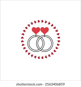 Romantic and Festive Valentine's Day Card Illustration
Valentine's Day Floral Wreath Design with Modern Aesthetics
Heart Shaped Wreath for Valentine's Day Posters and Cards
