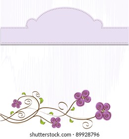 romantic floral background