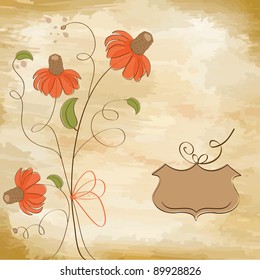 romantic floral background