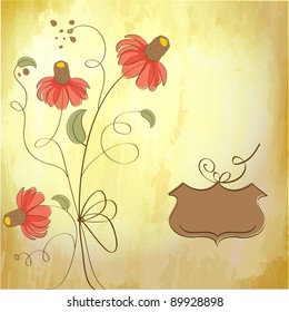 romantic floral background