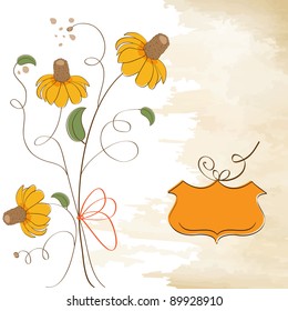 romantic floral background