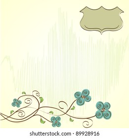 romantic floral background