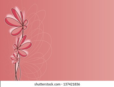 romantic floral background for valentine mother women days and easter