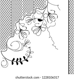 Romantic floral backgrounds