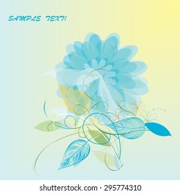 Romantic floral backgrounds