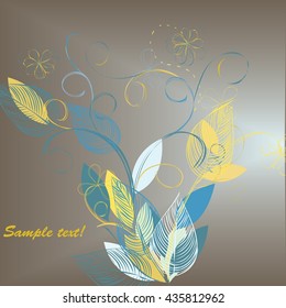 Romantic floral backgrounds