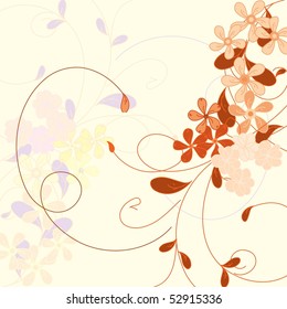Romantic floral backgrounds