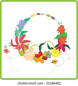 Romantic floral backgrounds
