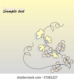 Romantic floral backgrounds
