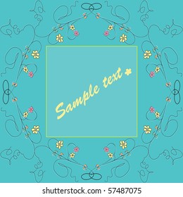 Romantic floral backgrounds