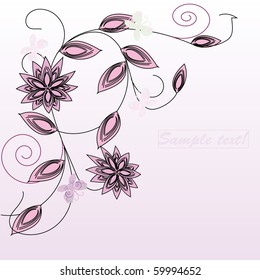 Romantic floral backgrounds