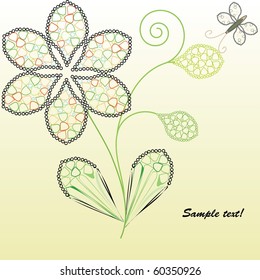 Romantic floral backgrounds