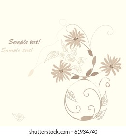 Romantic floral backgrounds