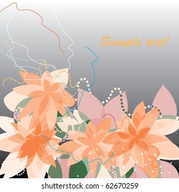 Romantic floral backgrounds