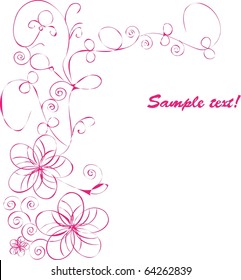 Romantic floral backgrounds