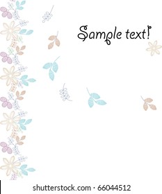 Romantic floral backgrounds