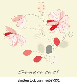 Romantic floral backgrounds