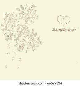 Romantic floral backgrounds