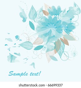 Romantic floral backgrounds