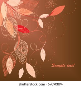 Romantic floral backgrounds