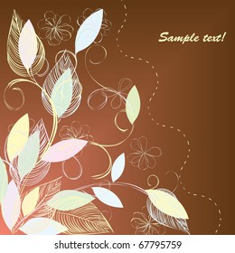 Romantic floral backgrounds