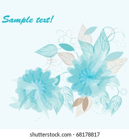 Romantic floral backgrounds