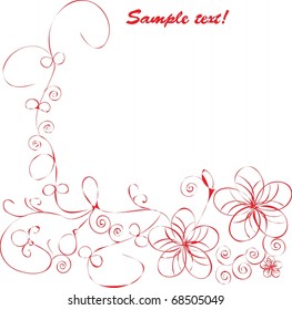 Romantic floral backgrounds