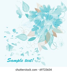 Romantic floral backgrounds