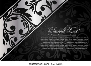 romantic floral card