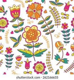 Patrón floral romántico. Se puede utilizar un patrón sin problemas para papel pintado, rellenos de patrones, fondo de página web, texturas superficiales