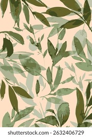 Romantic floral print with wildflowers sketch. Seamless pattern, gentle botanical background with various small flowers. Vector illustration.