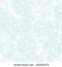 romantic floral seamless pattern