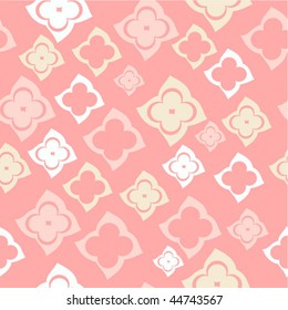 romantic floral seamless pattern