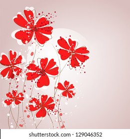Romantic Flower Background