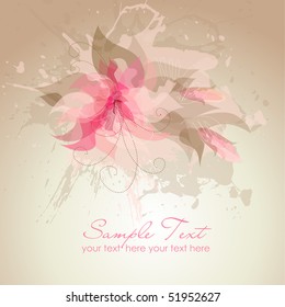 Romantic Flower Background