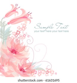Romantic Flower Background