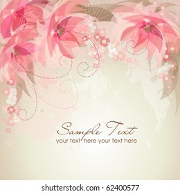 Romantic Flower Background