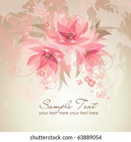 Romantic Flower Background